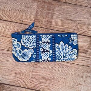 Vera Bradley Quilted Floral Zipper Pouch